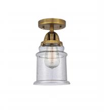 Innovations Lighting 288-1C-BB-G184 - Canton - 1 Light - 6 inch - Brushed Brass - Semi-Flush Mount