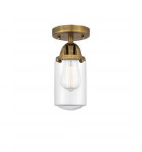 Innovations Lighting 288-1C-BB-G312 - Dover - 1 Light - 5 inch - Brushed Brass - Semi-Flush Mount