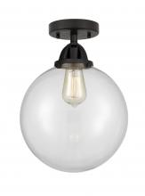 Innovations Lighting 288-1C-BK-G202-10 - Beacon - 1 Light - 10 inch - Matte Black - Semi-Flush Mount