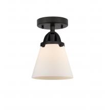 Innovations Lighting 288-1C-BK-G61 - Cone - 1 Light - 6 inch - Matte Black - Semi-Flush Mount