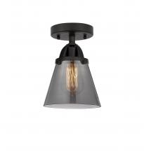 Innovations Lighting 288-1C-BK-G63 - Cone - 1 Light - 6 inch - Matte Black - Semi-Flush Mount