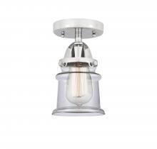 Innovations Lighting 288-1C-PC-G182S - Canton - 1 Light - 5 inch - Polished Chrome - Semi-Flush Mount