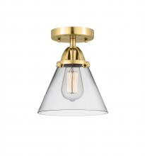 Innovations Lighting 288-1C-SG-G42 - Cone - 1 Light - 8 inch - Satin Gold - Semi-Flush Mount