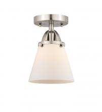 Innovations Lighting 288-1C-SN-G61 - Cone - 1 Light - 6 inch - Brushed Satin Nickel - Semi-Flush Mount