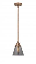 Innovations Lighting 288-1S-AC-G63 - Cone - 1 Light - 6 inch - Antique Copper - Cord hung - Mini Pendant