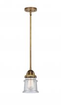 Innovations Lighting 288-1S-BB-G184S - Canton - 1 Light - 5 inch - Brushed Brass - Cord hung - Mini Pendant