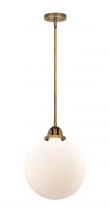 Innovations Lighting 288-1S-BB-G201-10 - Beacon - 1 Light - 10 inch - Brushed Brass - Cord hung - Mini Pendant
