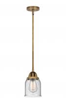 Innovations Lighting 288-1S-BB-G54 - Bell - 1 Light - 5 inch - Brushed Brass - Cord hung - Mini Pendant