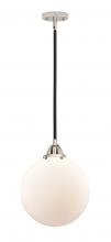 Innovations Lighting 288-1S-BPN-G201-12 - Beacon - 1 Light - 12 inch - Black Polished Nickel - Cord hung - Mini Pendant