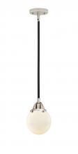 Innovations Lighting 288-1S-BPN-G201-6 - Beacon - 1 Light - 6 inch - Black Polished Nickel - Cord hung - Mini Pendant