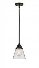 Innovations Lighting 288-1S-OB-G62 - Cone - 1 Light - 6 inch - Oil Rubbed Bronze - Cord hung - Mini Pendant