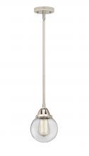 Innovations Lighting 288-1S-PN-G202-6 - Beacon - 1 Light - 6 inch - Polished Nickel - Cord hung - Mini Pendant
