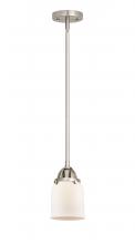 Innovations Lighting 288-1S-SN-G51 - Bell - 1 Light - 5 inch - Brushed Satin Nickel - Cord hung - Mini Pendant
