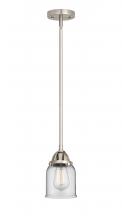 Innovations Lighting 288-1S-SN-G52 - Bell - 1 Light - 5 inch - Brushed Satin Nickel - Cord hung - Mini Pendant