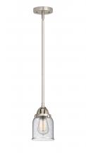 Innovations Lighting 288-1S-SN-G54 - Bell - 1 Light - 5 inch - Brushed Satin Nickel - Cord hung - Mini Pendant