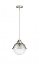  288-1S-SN-HFS-84-SN - Hampden - 1 Light - 9 inch - Brushed Satin Nickel - Cord hung - Mini Pendant