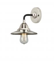 Innovations Lighting 288-1W-BPN-M1-PN - Railroad - 1 Light - 8 inch - Black Polished Nickel - Sconce