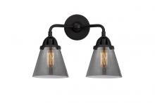 Innovations Lighting 288-2W-BK-G63 - Cone - 2 Light - 14 inch - Matte Black - Bath Vanity Light