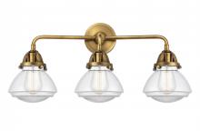 Innovations Lighting 288-3W-BB-G322 - Olean - 3 Light - 25 inch - Brushed Brass - Bath Vanity Light