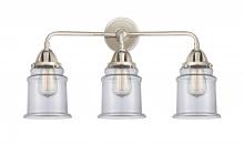 Innovations Lighting 288-3W-PN-G182 - Canton - 3 Light - 24 inch - Polished Nickel - Bath Vanity Light