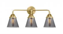 Innovations Lighting 288-3W-SG-G63 - Cone - 3 Light - 24 inch - Satin Gold - Bath Vanity Light