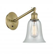 Innovations Lighting 317-1W-AB-G2812 - Hanover - 1 Light - 6 inch - Antique Brass - Sconce