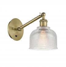 Innovations Lighting 317-1W-AB-G412 - Dayton - 1 Light - 6 inch - Antique Brass - Sconce