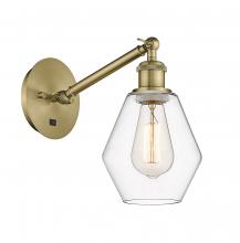 Innovations Lighting 317-1W-AB-G652-6 - Cindyrella - 1 Light - 6 inch - Antique Brass - Sconce