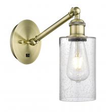 Innovations Lighting 317-1W-AB-G804 - Clymer - 1 Light - 4 inch - Antique Brass - Sconce