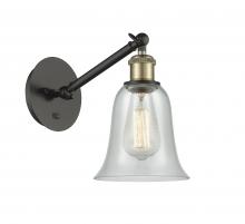 Innovations Lighting 317-1W-BAB-G2812 - Hanover - 1 Light - 6 inch - Black Antique Brass - Sconce