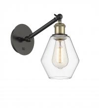 Innovations Lighting 317-1W-BAB-G652-6 - Cindyrella - 1 Light - 6 inch - Black Antique Brass - Sconce