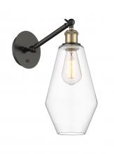 Innovations Lighting 317-1W-BAB-G652-7 - Cindyrella - 1 Light - 7 inch - Black Antique Brass - Sconce