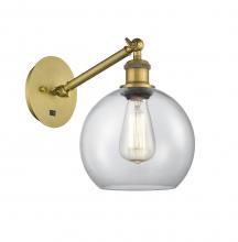 Innovations Lighting 317-1W-BB-G122-8 - Athens - 1 Light - 8 inch - Brushed Brass - Sconce