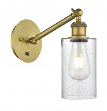 Innovations Lighting 317-1W-BB-G804 - Clymer - 1 Light - 4 inch - Brushed Brass - Sconce