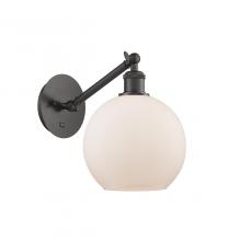 Innovations Lighting 317-1W-OB-G121-8 - Athens - 1 Light - 8 inch - Oil Rubbed Bronze - Sconce