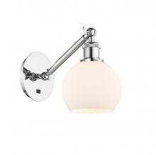 Innovations Lighting 317-1W-PC-G121-6 - Athens - 1 Light - 6 inch - Polished Chrome - Sconce