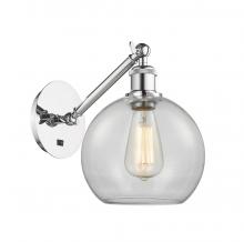 Innovations Lighting 317-1W-PC-G122-8 - Athens - 1 Light - 8 inch - Polished Chrome - Sconce