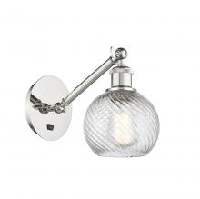 Innovations Lighting 317-1W-PN-G121-6 - Athens - 1 Light - 6 inch - Polished Nickel - Sconce