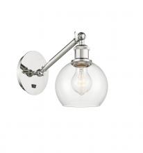 Innovations Lighting 317-1W-PN-G122-6 - Athens - 1 Light - 6 inch - Polished Nickel - Sconce
