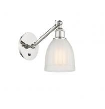Innovations Lighting 317-1W-PN-G441 - Brookfield - 1 Light - 6 inch - Polished Nickel - Sconce