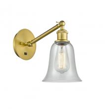 Innovations Lighting 317-1W-SG-G2812 - Hanover - 1 Light - 6 inch - Satin Gold - Sconce