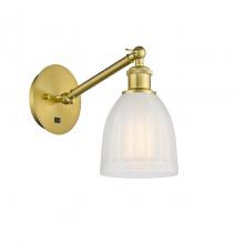 Innovations Lighting 317-1W-SG-G441 - Brookfield - 1 Light - 6 inch - Satin Gold - Sconce