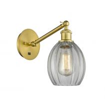 Innovations Lighting 317-1W-SG-G82 - Eaton - 1 Light - 6 inch - Satin Gold - Sconce