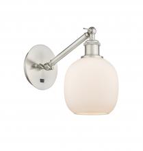 Innovations Lighting 317-1W-SN-G101 - Belfast - 1 Light - 6 inch - Brushed Satin Nickel - Sconce