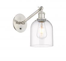 Innovations Lighting 317-1W-SN-G558-6CL - Bella - 1 Light - 6 inch - Brushed Satin Nickel - Sconce