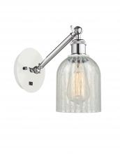 Innovations Lighting 317-1W-WPC-G2511 - Caledonia - 1 Light - 5 inch - White Polished Chrome - Sconce