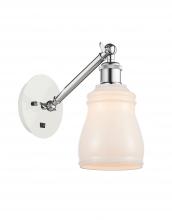 Innovations Lighting 317-1W-WPC-G391 - Ellery - 1 Light - 5 inch - White Polished Chrome - Sconce