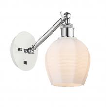 Innovations Lighting 317-1W-WPC-G461-6 - Norfolk - 1 Light - 6 inch - White Polished Chrome - Sconce