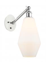 Innovations Lighting 317-1W-WPC-G651-7 - Cindyrella - 1 Light - 7 inch - White Polished Chrome - Sconce