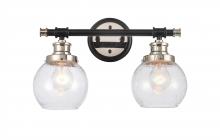 Innovations Lighting 340-2W-BPN-G3404-6 - Saybrook - 2 Light - 16 inch - Black Polished Nickel - Bath Vanity Light